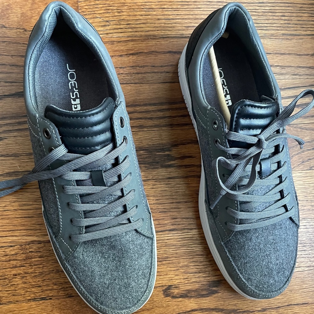 Joe’’s grey men’s NEW tennis shoes